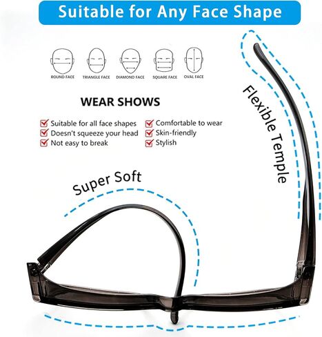 Sehnsucht Anti Fog Fit Over Glasses Blue Light Glasses Over Glasses Safety Glasses Prescription Eyeglasses for Men Women in Saudi Arabia