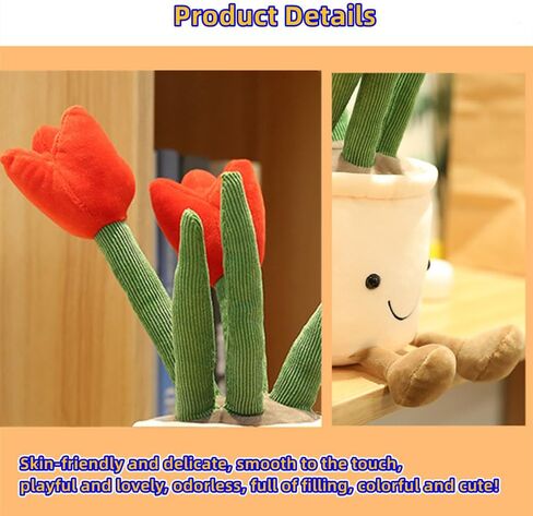 XZJMY 1Pack Succulents Plush Toy,Potted Plant Stuffed Plush Pillow Decoration,Cute Plants Plush Toy, Plush Toy Gift for Kids Girls (Khaki,Succulents) in Saudi Arabia