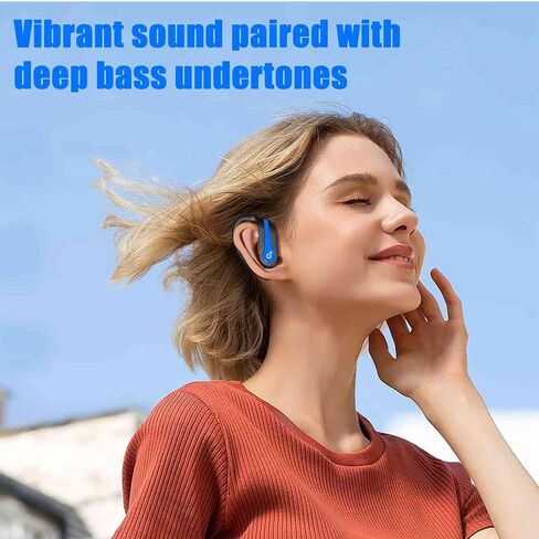 UrbanX Challenger Series Sports Earphones Wireless Bluetooth with Built-in Mic, 200H Playtime, Immersive Sound, Quick-Pair, Secure Fit, IPX7 Waterproof, Compatible with Amazon Fire Max 11 - Black in Saudi Arabia