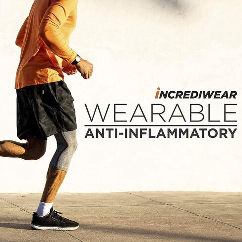 Incrediwear Leg Sleeve 2pk – Full Length Long Leg Sleeve for Leg Pain Relief & Muscle Recovery, Helps Reduce Swelling & Inflammation, Promotes Circulation, Leg Sleeves for Men & Women (Navy, Large) in Saudi Arabia