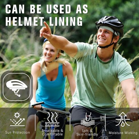 Skull Caps for Men Helmet Liner Cycling Cap Women Sweat Wicking Cap Running Hats Soft Breathable Skull Cap Sports Hat in Kuwait