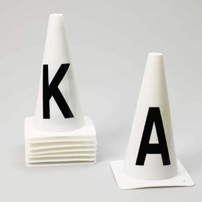 Ovation Dressage Letter Cones, 4 Pack Includes R S V P