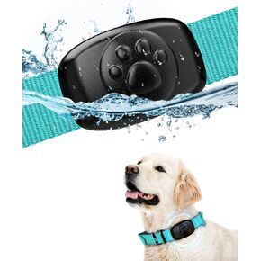Upgraded Airtag Dog Collar Holder Mount, Stouchi IPX8 100% Waterproof AirTag Pet Harness Case Anti-Lost Premium PC Lightweight Fits All Widths Collars-Black 1 Pack