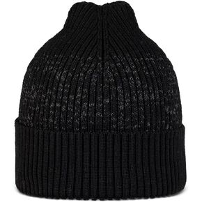 BUFF Adult Merino Wool Summit Reflective Beanie, Running Hat & Cycling Skull Cap, Winter Head Bonnet, One Size