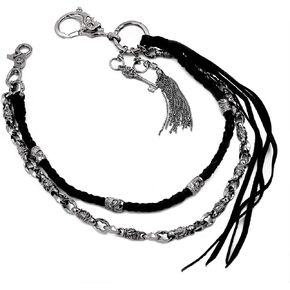 Heavy Skull wallet chain Double Layers Biker Key Jean chain SJ44