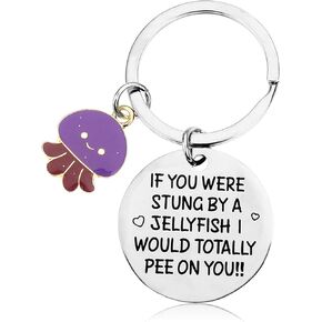 simarro Funny Keychain, Best Friend Keychain Friendship Keychain Unique Friendship Gift Birthday Gift for Sister Best Friend