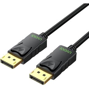 كابل DisplayPort بطول 6 أقدام، سلك 4K DisplayPort DP 1.2 بطول 6 أقدام [4K@60 هرتز، 2K@165 هرتز/144 هرتز] متوافق مع شاشة ألعاب الكمبيوتر المحمول والتلفزيون in Kuwait