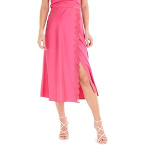 تنورة بيانكا دانتيل متوسطة الطول للنساء من GUESS in Kuwait