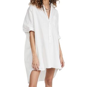 فستان R13 نسائي كبير الحجم بأزرار in Kuwait