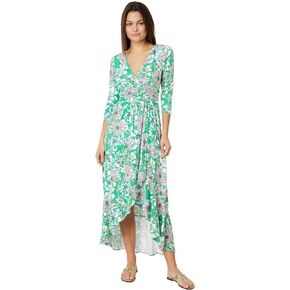 Lilly Pulitzer Women's Moana 3/4 Sleeve Maxi Dress