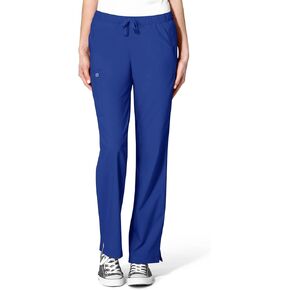 Women's Drawstring Scrub Pant, Eggplant, 3X P