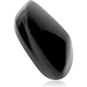Gloss Black Side Wind Mirror Cover Cap Housing Compatible with Altima 2013-2018 Passenger Side NI1321223 96374-3TH0A