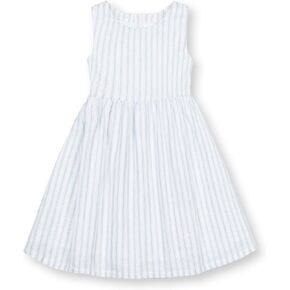 Hope & Henry Girls' Sleeveless Button Front Sun Dress