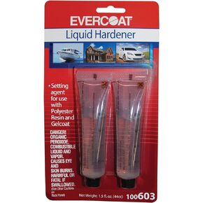 Fiberglass Evercoat Liquid Hardener