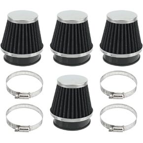 4PCS 54mm Air Intake filter Pod Cleaner for Honda Suzuki Kawasaki Motorcycle Nighthawk CB750 for Yamaha