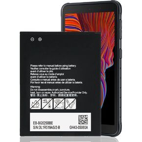 Battery for Galaxy XCover 5, New Upgrade Replacement 0 Cycle Battery for Samsung Galaxy Xcover 5, EB-BG525BBE 1ICP5/54/67