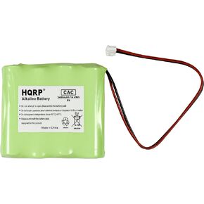 HQRP 6V Battery Compatible with Saflok SDDC-A1115 A28110 X-GAA-FC42 A28100 HTL11 MT28100 CSS5200 4AA-CE121 NABC-72083700, HD Supply 884952 100-0195 26111702, DRY0017 DRY0201 Hotel Door Lock