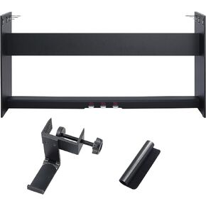 Wooden Furniture Stand With 3-Pedal Unit System Compatible for Yamaha P515 P525 Digital Piano Keyboard