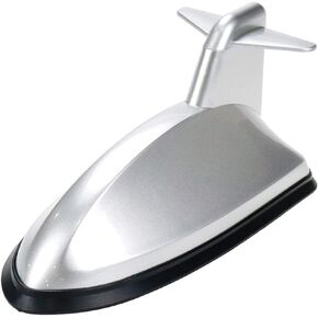 Modengzhe Car Roof Top Mount Antenna Cover ABS Tail Fin Designed Antenna Topper 6-7/16"(L) x 3-1/16"(W) Base (Black)