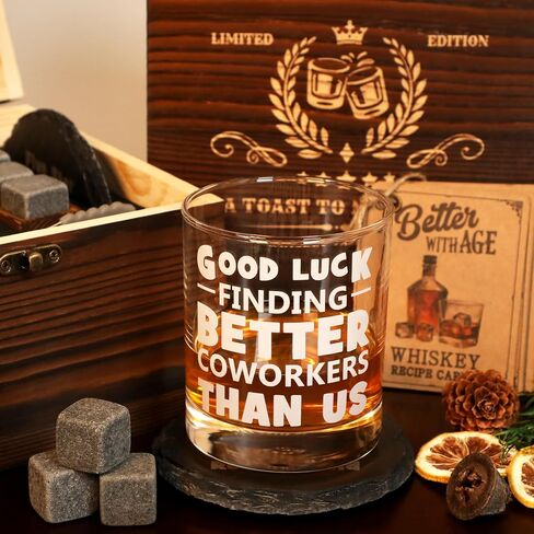21st Birthday Gifts for Men - Vintage 2003 Whiskey Glass Set, 21 Years Old Anniversary Ideas for Him, Dad, Husband, Include Wood Box, Recipe, Stones, Coaster, Stone Holder, Clamp in Saudi Arabia