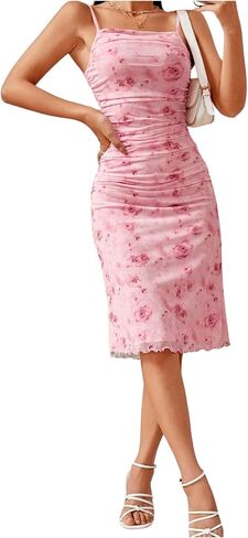 GORGLITTER Women's Cowl Halter Tie Neck Backless Fishtail Maxi Dress Formal Cocktail Long Dresses 2025 Elegant Classy in Saudi Arabia