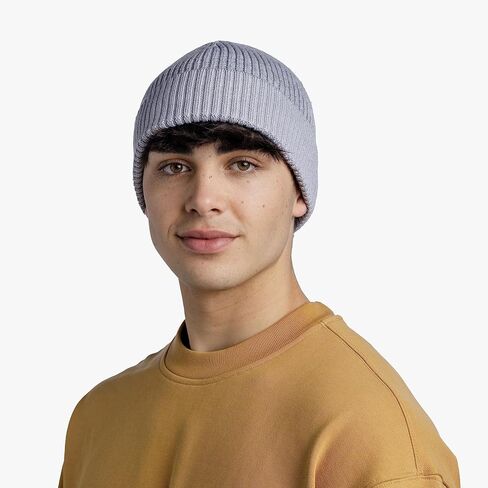 BUFF Adult Merino Wool Summit Reflective Beanie, Running Hat & Cycling Skull Cap, Winter Head Bonnet, One Size in Saudi Arabia