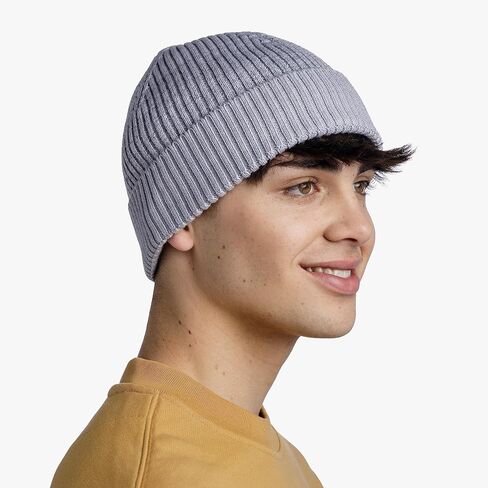BUFF Adult Merino Wool Summit Reflective Beanie, Running Hat & Cycling Skull Cap, Winter Head Bonnet, One Size in Saudi Arabia