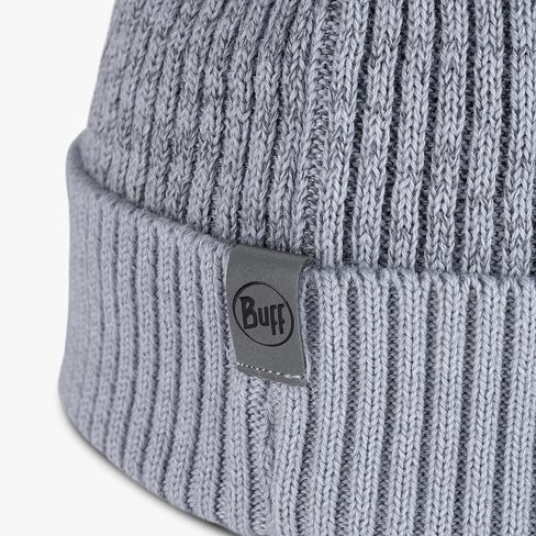 BUFF Adult Merino Wool Summit Reflective Beanie, Running Hat & Cycling Skull Cap, Winter Head Bonnet, One Size in Saudi Arabia