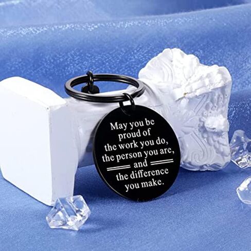 6/12/24 Pieces Thank You Gifts Appreciation Keychain for Women Men Coworker Employee Nurse Teacher volunteer in Saudi Arabia