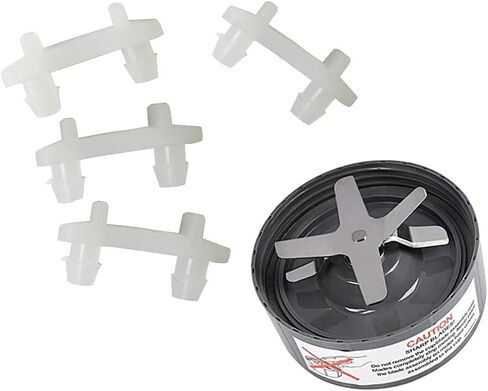 12 قطعة من أجزاء وسادة البطانة المطاطية البديلة للبطانة المطاطية، متوافقة مع خلاطات Nutribullet 600W، 900W in Kuwait