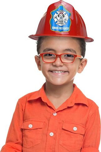 Kenco Kids Customizable Plastic Firefighter Hats -Choose your style, add your name or department in Kuwait