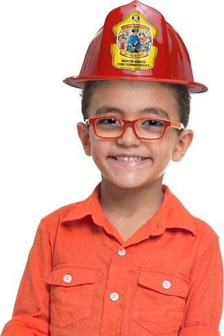 Kenco Kids Customizable Plastic Firefighter Hats -Choose your style, add your name or department in Kuwait