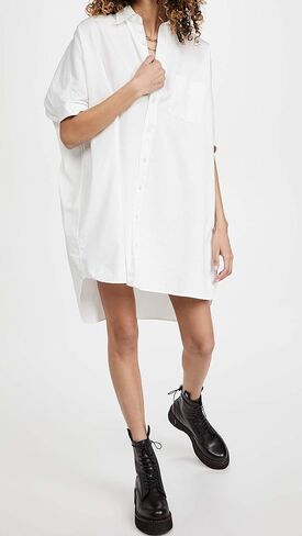 فستان R13 نسائي كبير الحجم بأزرار in Kuwait