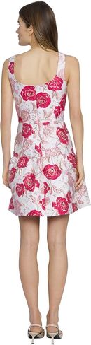 Donna Morgan Sleeveless Tiered Skirt Square Neck Cocktail Dresses for Women in Kuwait