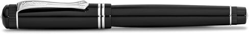 Kaweco DIA2 Fountain Pen Chrome I Premium Resin Fountain Pen for Ink Cartridges I Fountain Pen with Chrome Details I Nostalgic Fountain Pen 16 cm I Nib: M (Medium) in Saudi Arabia