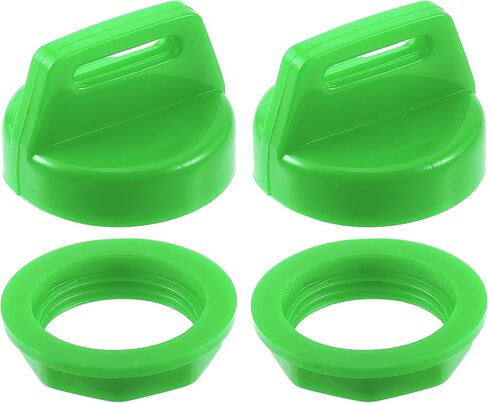 X AUTOHAUX 2 Set UTV ATV Ignition Key Cover Cap 5433534 5431964 with Cap Nut for Polaris for Ranger Brutus RZR General ACE Sportsman Scrambler Trail Boss Trail Blazer Magnum Xpress Yellow in Saudi Arabia