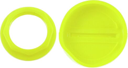 X AUTOHAUX 2 Set UTV ATV Ignition Key Cover Cap 5433534 5431964 with Cap Nut for Polaris for Ranger Brutus RZR General ACE Sportsman Scrambler Trail Boss Trail Blazer Magnum Xpress Yellow in Saudi Arabia
