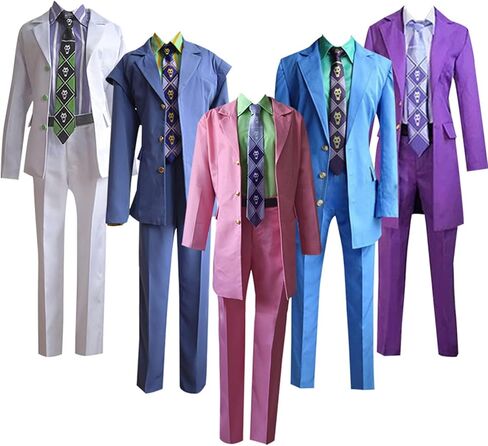 Anime Bizarre Adventure Guīdo Mista Cosplay Costume for Halloween Cosplay Party in Kuwait