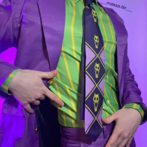 Anime Bizarre Adventure Guīdo Mista Cosplay Costume for Halloween Cosplay Party in Kuwait