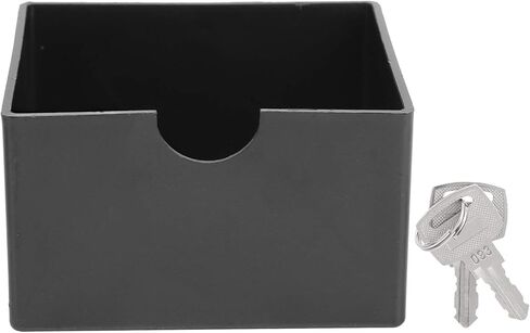 صندوق آمن للأطفال، صندوق تخزين صغير للمفاتيح، بنك خنزير للأطفال، صندوق حديد قوي، صندوق تخزين مدمج قابل للسحب، تصميم فتحة في الأعلى، هدية للأطفال (وردي) in Kuwait