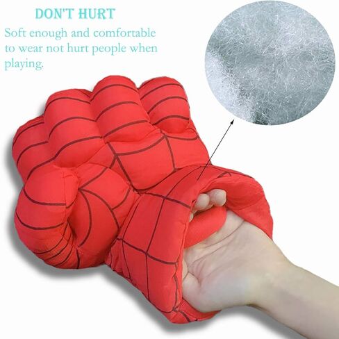 Kids Role play Gloves Big Soft Plush Fists, Kids Boxing Gloves, Toys for Boys Girls Role Play Costume Birthday Gift in Kuwait