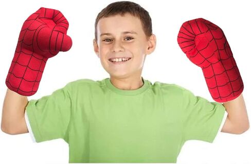 Kids Role play Gloves Big Soft Plush Fists, Kids Boxing Gloves, Toys for Boys Girls Role Play Costume Birthday Gift in Kuwait