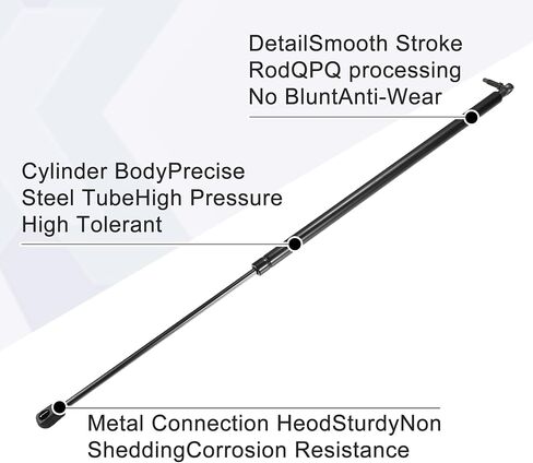 X AUTOHAUX Front Hood Lift Support Gas Struts Gas Spring Shock for GMC Acadia 3.6L V6 2013-2016 for GMC Acadia Limited 3.6L V6 2017 Base in Saudi Arabia