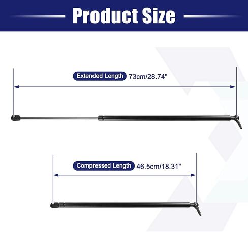 X AUTOHAUX Front Hood Lift Support Gas Struts Gas Spring Shock for GMC Acadia 3.6L V6 2013-2016 for GMC Acadia Limited 3.6L V6 2017 Base in Saudi Arabia