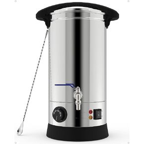 Wax Melter for Candle Making, [9 Qts] Electric Wax Melter, Large Electric Candle Wax Melting Pot with Temp Control and Pour Spout for Small-Scale Commercial or Home Use