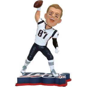 شخصية Rob Gronkowski New England Patriots Limited Edition Bobblehead القابلة للتجميع، 100 قطعة in Kuwait