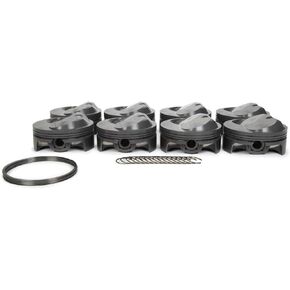 MAHLE Original Piston, Elite Sportsman, Forged, 4.600 in Bore, 0.043 x 0.043 x 3 mm Ring Grooves, Plus 47.0 cc, Big Block Chevy, Set of 8