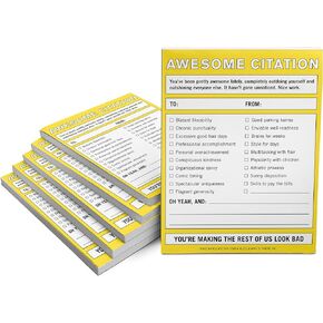 Knock Knock Awesome Citation Nifty Note Pad