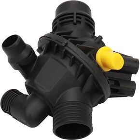IRONTEK 11537586783 Engine Coolant Thermostat Housing Assembly Fit for 2010 2011 2012 for BMW X3, Replaces 902-5161, 947-217(Start to Open Temperature: 97°C)