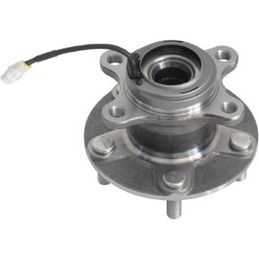 BRTEC 512393 Rear Wheel Hub and Bearing Assembly for Suzuki SX4 2007-2013 Hub Bearing AWD 5 Lugs W/ABS